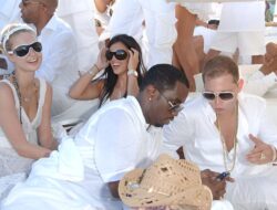 5 Potret Seniman Hollywood Di Pesta Liar P Diddy, Paris Hilton Asyik Joget