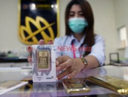 Penguatan Harga Emas Tak Terbendung: 1 Gram Dijual Rp1.567.000