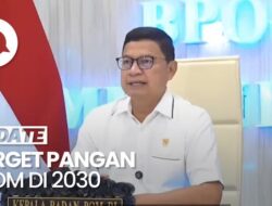 Video: Kepala BPOM Bicara Target Keselamatan Ketahanan Pangan Ke 2030