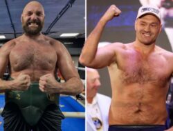 Transformasi Tubuh Tyson Fury yang Drastis Jelang Duel Oleksandr Usyk