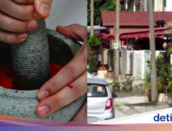 Wanita Kena Tegur Tetangga Gegara Ngulek Sambal Jam 3 Pagi