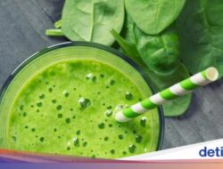 Minum Jus Bayam Di Pagi Hari, Rasakan Manfaat Sehat Ini