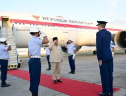Disambut Upacara Militer, Pemimpin Negara Prabowo Tiba Hingga Rio de Janeiro Brasil