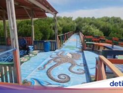 Menelusuri Jalur Mural Hingga Hutan Mangrove Muara Mundu