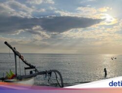 Magis! Sore Hening Ke Pantai Mangsit, Lombok
