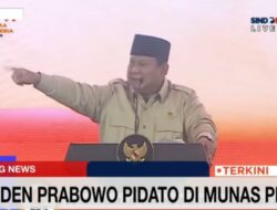 Pidato Ke Munas PKS, Prabowo Bicara Ancaman Konflik Bersenjata Dunia Ketiga
