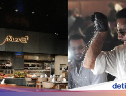 Salt Bae Bangkrut? Restonya Di Dubai Tutup Gegara Hal Ini