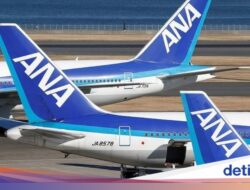 Pesawat Jepang Senggol Lampu Landasan Bandara, Putar Balik Sesudah 1 Jam