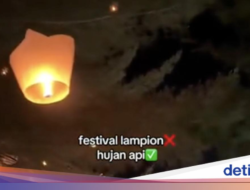 Perayaan Seni Lampion Dari Sebab Itu Hujan Api Ke Bantul
