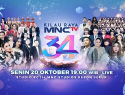 Malam Ini, Saksikan Kemegahan Pertunjukan Spektakuler Ulang Tahun Hingga-34 Kilau Raya MNCTV