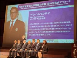Rektor UI Raih Apresiasi Bersama Tohoku University Jepang: Pererat Kemitraan Strategis