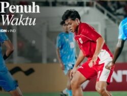Timpilihan Indonesia U-23 Takluk Di India U-23 Ke Uji Coba Jelang SEA Games 2025