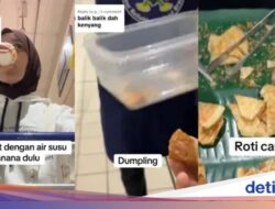 Puas! Wanita Ini Kenyang Makan Untuk Sampel Gratis Ke Supermarket