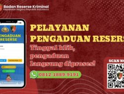 Langkah Pengaduan Reserse Diluncurkan, Aduan Bisa Hubungi 081218899191