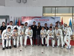 Bawa Pulang Medali Emas, Timnasional Futsal Putra Dapat Sambutan Bak Pahlawan Ke Tanah Air