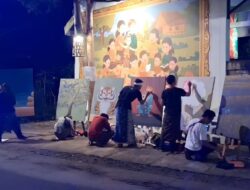 Rumah Warga 350 Meter Disulap Karena Itu Galeri Lukisan Di Cartoon Village Purbalingga