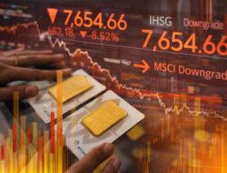 IHSG Rontok 8%, Harga Emas Lebihterus Berkilau, Ada Apa?