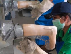 Produksi Kaki Palsu Sebagai Dukung Mobilitas Penyandang Penyandang Disabilitas