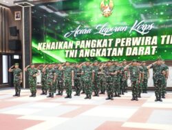 28 Pati TNI AD Naik Pangkat, Ada Peraih Adhi Makayasa dan Teman Seangkatan AHY Di Akmil