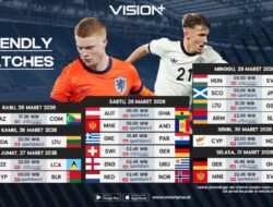 Belanda, Inggris, Jerman dan Belasan Bangsa lainnya Jalani Pemanasan Di Friendly Match, Link Nonton Pemutaran Online Di VISION+