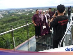 Jembatan Kaca IKN Bersama Sebab Itu Daya Tarik Wisata Mutakhir Pada Lebaran