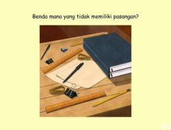 Fokus dan Tajamkan Mata! Temukan Pasangan Benda Ke Gambar Ini Di Semenit