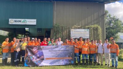 Gandeng LSP PPSDM Geominerba, PT NHM Gelar Sertifikasi Juru Ledak II Di Site Gosowong