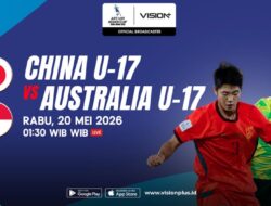 China vs Australia Perebutkan Tiket Final AFC U17 Asian Cup 2026, Nonton Di VISION+