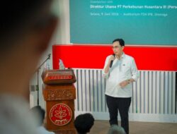 Dirut Perkebunan Nusantara III Dorong Pemuda Karena Itu Kendaraan Bermotor Roda Dua Transformasi Perkebunan