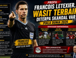 Profil Francois Letexier, Hakim Laga Laga Terbaik Diterpa Perdebatan VAR Gelar Dunia 2026