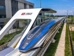 Kereta Maglev China Pecahkan Catatan Dunia, Akselerasi 0-800 km/jam hanya Di 5,3 Detik