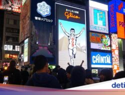 Papan Glico Man Ke Osaka Bakal Tutup Sambil, Renovasi Hingga 2027