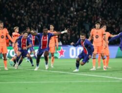 PSG Tekuk Barcelona 4-2, Liverpool dan Man City Pesta Tendangan